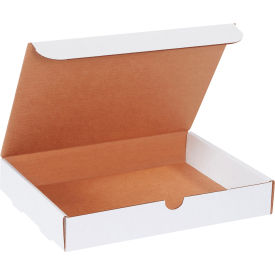 Global Industrial B40307 Global Industrial™ Corrugated Literature Mailers, 12-1/8"L x 9-1/4"W x 2"H, White image.