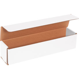 Global Industrial B1638335 Global Industrial™ Corrugated Mailers, 14"L x 3"W x 3"H, White image.