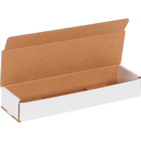Global Industrial B1638287 Global Industrial™ Corrugated Mailers, 14"L x 4"W x 2"H, White image.