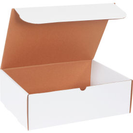 Global Industrial™ Corrugated Literature Mailers 15-1/8""L x 11-1/8""W x 5""H White