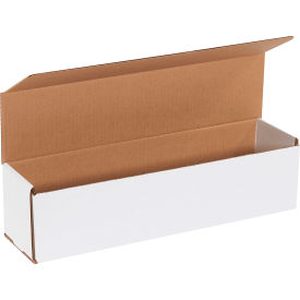 Global Industrial B40124 Global Industrial™ Corrugated Mailers, 16"L x 4"W x 4"H, White image.