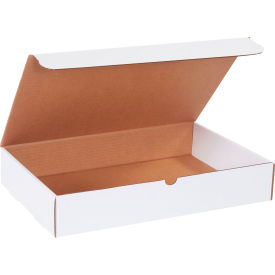 Global Industrial B40321 Global Industrial™ Corrugated Literature Mailers, 17-1/8"L x 11-1/8"W x 3"H, White image.