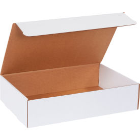 Global Industrial™ Corrugated Literature Mailers 17-1/8""L x 11-1/8""W x 4""H White