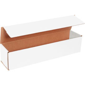 Global Industrial B2205254 Global Industrial™ Corrugated Mailers, 18"L x 4"W x 4"H, White image.