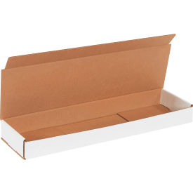 Global Industrial B2205252 Global Industrial™ Corrugated Mailers, 21"L x 6"W x 2"H, White image.