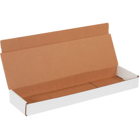 Global Industrial B2205251 Global Industrial™ Corrugated Mailers, 22"L x 6"W x 2"H, White image.