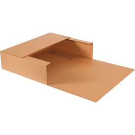 Global Industrial B40239 Global Industrial™ Corrugated Jumbo Fold-Over Mailers, 24"L x 20"W x 6"H, Kraft image.