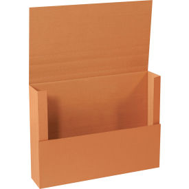 Global Industrial B1638711 Global Industrial™ Corrugated Jumbo Easy-Fold Mailers, 30"L x 22"W x 6"H, Kraft image.