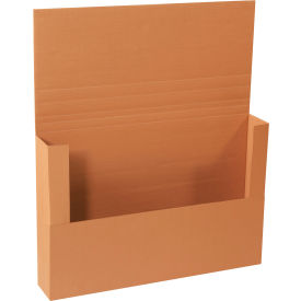 Corrugated Jumbo Fold-Over Mailers, 36"L x 24"W x 6"H, Kraft view 2