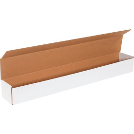 36-1/4"L x 4-7/8"W x 4"H, White view 2