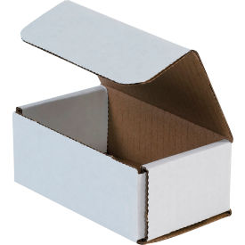 Global Industrial B40156 Global Industrial™ Corrugated Mailers, 5"L x 3"W x 2"H, White image.