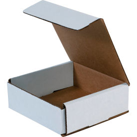 Global Industrial B40181 Global Industrial™ Corrugated Mailers, 6"L x 6"W x 2"H, White image.