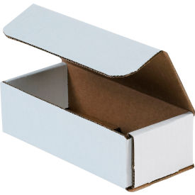 Global Industrial B40149 Global Industrial™ Corrugated Mailers, 7"L x 3"W x 2"H, White image.