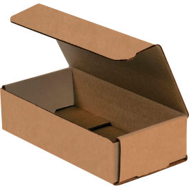 Global Industrial B1638356 Global Industrial™ Corrugated Mailers, 8"L x 4"W x 2"H, Kraft image.