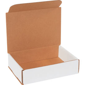 Global Industrial B1638284 Global Industrial™ Corrugated Mailers, 8"L x 6"W x 2"H, White image.