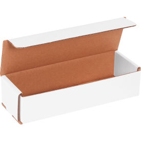Global Industrial B1638332 Global Industrial™ Corrugated Mailers, 9"L x 3"W x 2"H, White image.