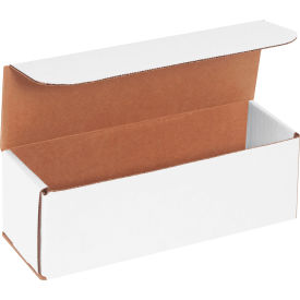 Global Industrial B40172 Global Industrial™ Corrugated Mailers, 9"L x 3"W x 3"H, White image.