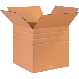 Global Industrial™ Multi Depth Cardboard Corrugated Boxes 17""L x 17""W x 17""H Kraft