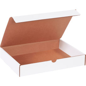 Global Industrial B2205454 Global Industrial™ Corrugated Literature Mailers, 12"L x 9"W x 2"H, White image.