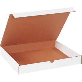 Global Industrial B2205451 Global Industrial™ Corrugated Literature Mailers, 15"L x 12"W x 2"H, White image.