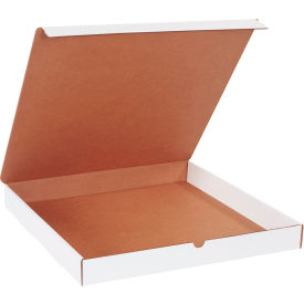 Global Industrial B2208437 Global Industrial™ Corrugated Literature Mailers, 18"L x 18"W x 2"H, White image.