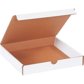 Global Industrial B2205459 Global Industrial™ Corrugated Literature Mailers, 8"L x 8"W x 1-1/4"H, White image.
