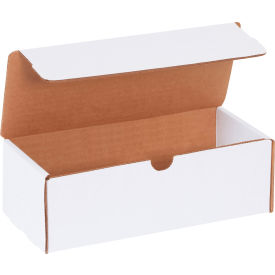 Global Industrial™ Corrugated Literature Mailers 9""L x 4""W x 3""H White