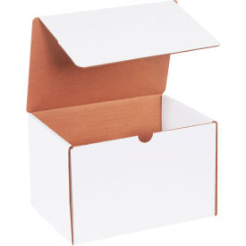 Global Industrial B2077748 Global Industrial™ Corrugated Literature Mailers, 9"L x 6-1/2"W x 6"H, White image.