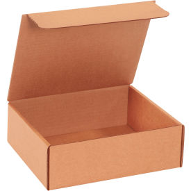 Global Industrial B1638534 Global Industrial™ Corrugated Literature Mailers, 9"L x 7-1/2"W x 3"H, Kraft image.