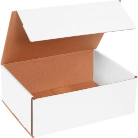 Global Industrial B2205687 Global Industrial™ Corrugated Mailers, 11"L x 8"W x 4"H, White image.