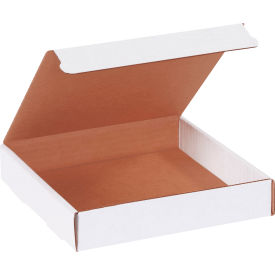 Global Industrial™ Corrugated Literature Mailers 7-3/8""L x 7-3/8""W x 1-3/8""H White