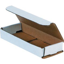 Corrugated Mailers, 6-1/2"L x 2-1/2"W x 1"H, White view 2