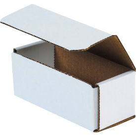 Global Industrial B40217 Global Industrial™ Corrugated Mailers, 6"L x 2-1/2"W x 2-3/8"H, White image.