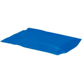 Global Industrial B1645722 Global Industrial™ Flat Poly Bags, 4"W x 6"L, 2 Mil, Blue, 1000/Pack image.