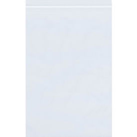 Reclosable Poly Bags, 8"W x 20"L, 4 Mil Thickness, Clear, 500/Pack view 2