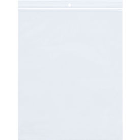 Global Industrial&#153; Single Track Seal Top Bags with Hang Hole 9""W x 12""L 4 Mil Clear  1000Pk