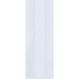 Global Industrial Gusseted Polypropylene Bags 2-1/2"Lx3/4"Wx6-1/2"H  1.5 Mil Clear 2000/Pk 