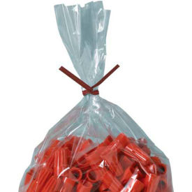 Global Industrial™ Paper Twist Ties 5""L x 5/32""W Red 2000/Pack