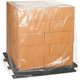 Global Industrial B1645636 Global Industrial™ Pallet Covers, 46"W x 36"D x 72"H, 3 Mil, Clear, 50/Roll image.