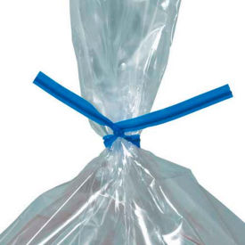 Global Industrial™ Plastic Twist Ties 7""L x 5/32""W Blue 2000/Pack