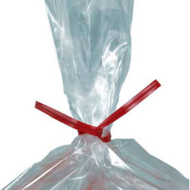 Global Industrial™ Plastic Twist Ties 8""L x 5/32""W Red 2000/Pack