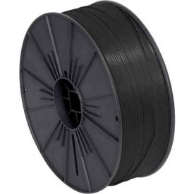 Global Industrial B1645759 Global Industrial™ Plastic Twist Tie Spool, 7000L x 5/32"W, Black image.