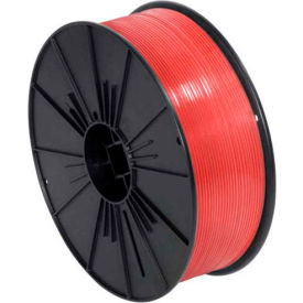 Global Industrial™ Plastic Twist Tie Spool 7000L x 5/32""W Red