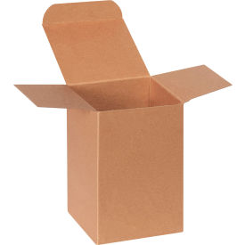 Heavy Duty Reverse Tuck Folding Cartons 9"L x 7"W x 4"H Kraft 150/Pack 