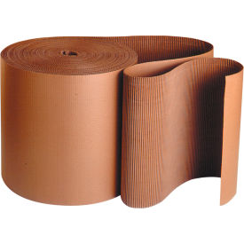 Singleface Corrugated Roll, B Flute, 72"W x 250'L, Kraft view 2