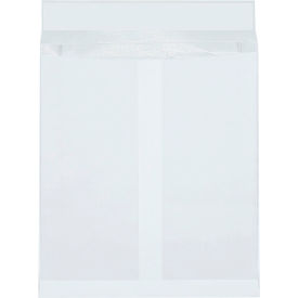Box Packaging Inc SLE12162WE Ship-Lite® Expandable Envelopes, 12"W x 16"L x 2"D, White, 100/Pack image.