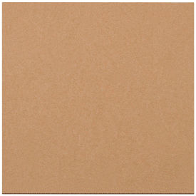 Box Packaging Inc SP77 Corrugated Layer Pads, 7-7/8"L x 7-7/8"W, Kraft image.