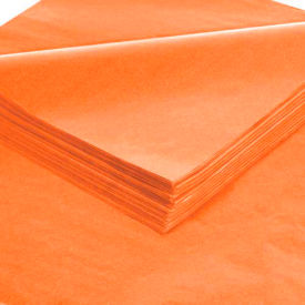 Global Industrial B1638443 Global Industrial™ Gift Grade Tissue Paper, 20"W x 30"L, Orange, 480 Sheets image.