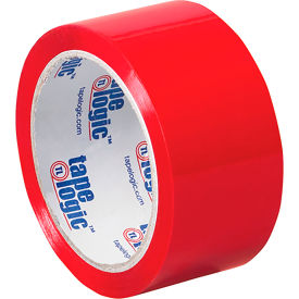 Box Packaging Inc T90122R Tape Logic® Colored Carton Sealing Tape, 2" x 55 yds., Red image.