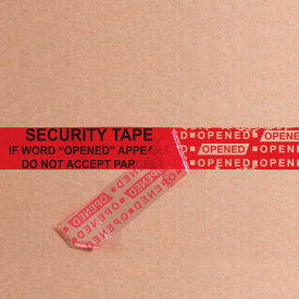 Box Packaging Inc T90160RD1PK Tape Logic® Secure Tape 2" x 60 Yds. 2.5 Mil Red - 1 Pack image.